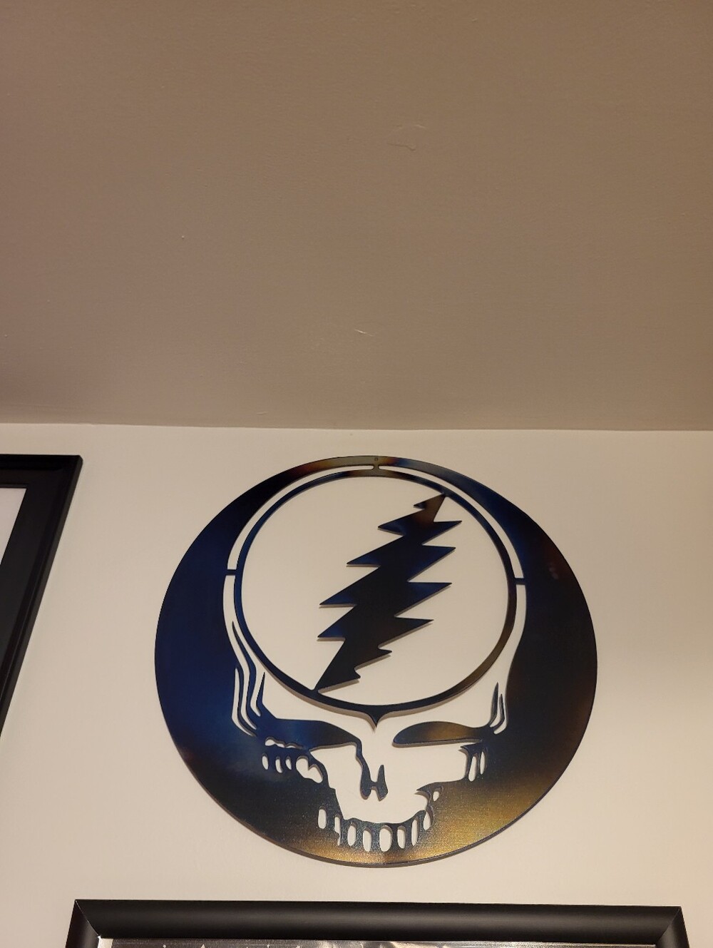 Grateful Dead Steal Your Face Metal Wall Hanging